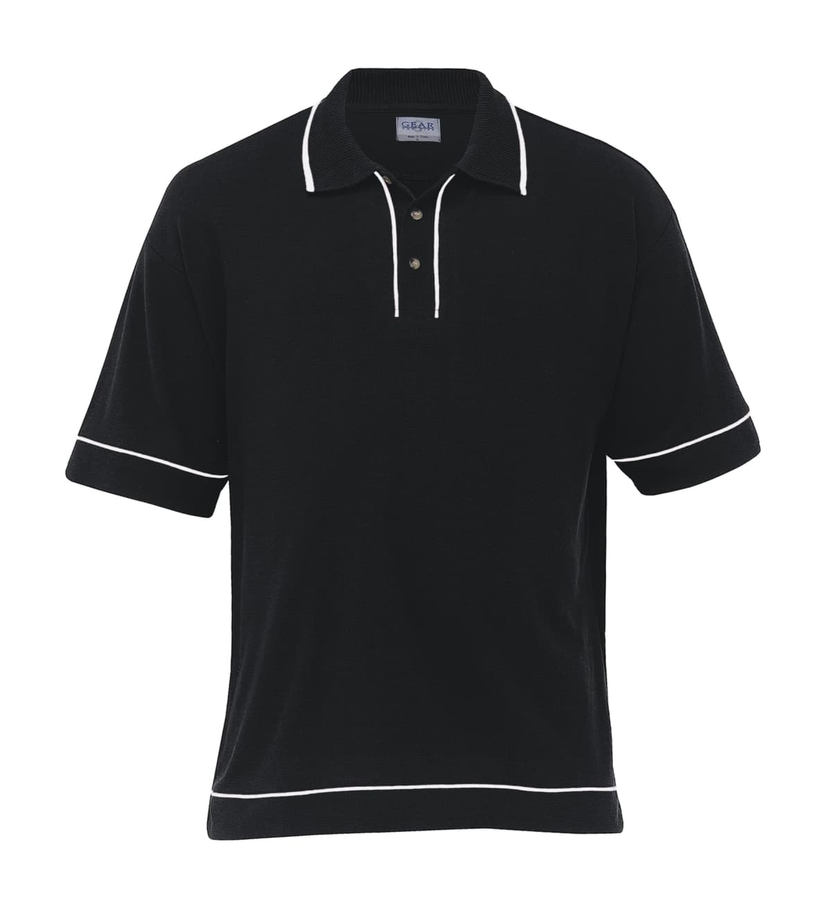 Retro Waffle Polo - Mens