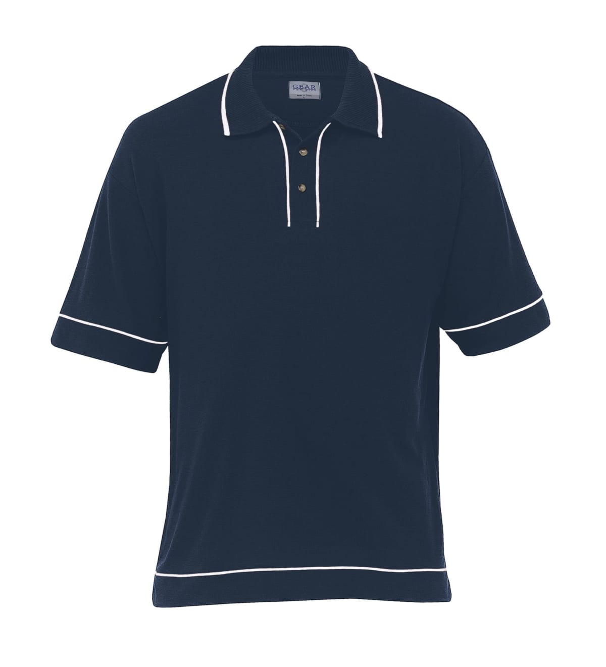 Retro Waffle Polo - Mens