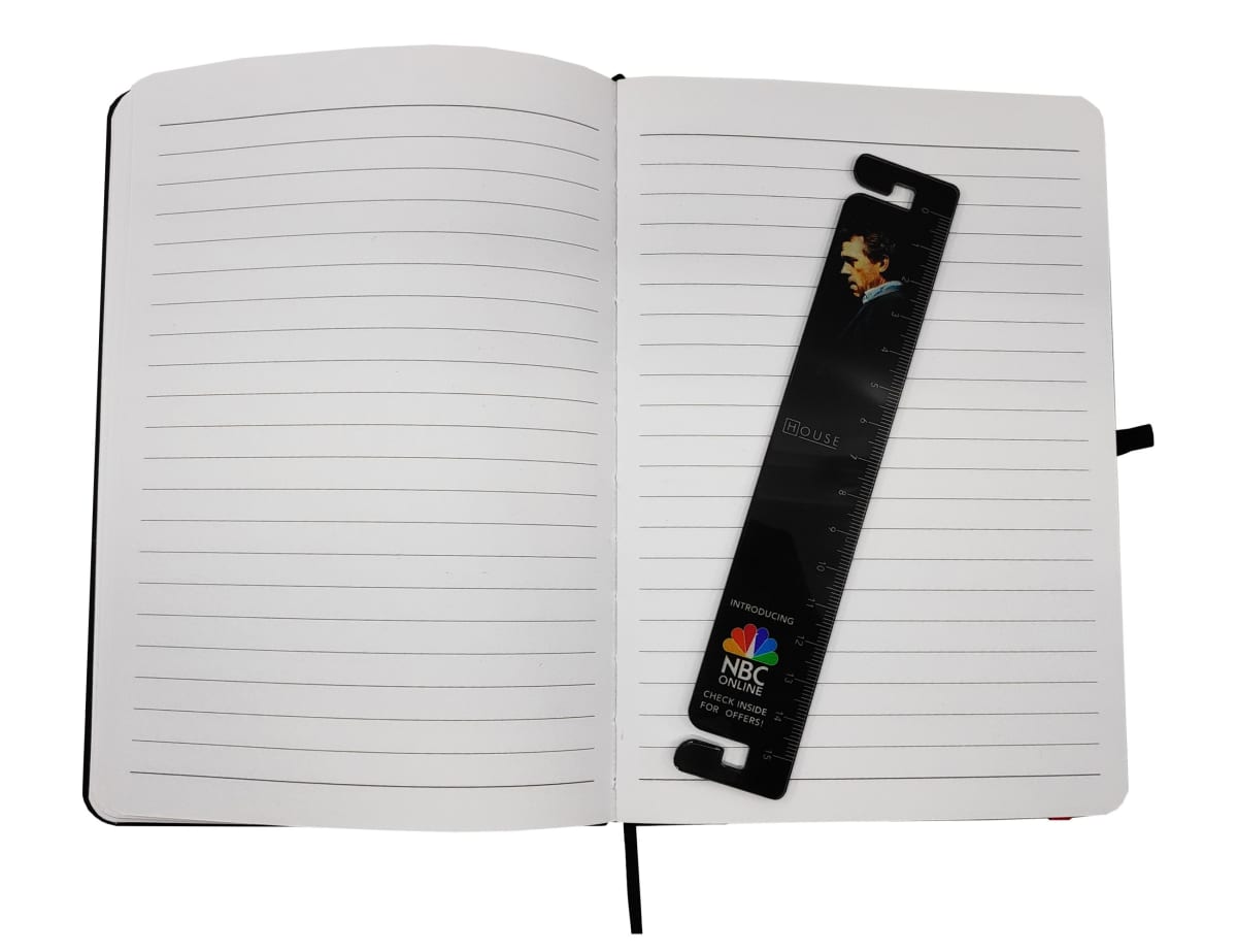 Ruler Tag for Notebook