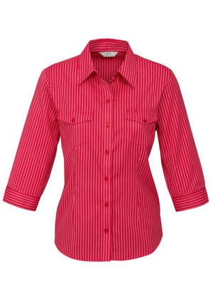 Ladies Cuban 3/4 Sleeve Shirt