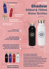 Shadow 500ml Water Bottle