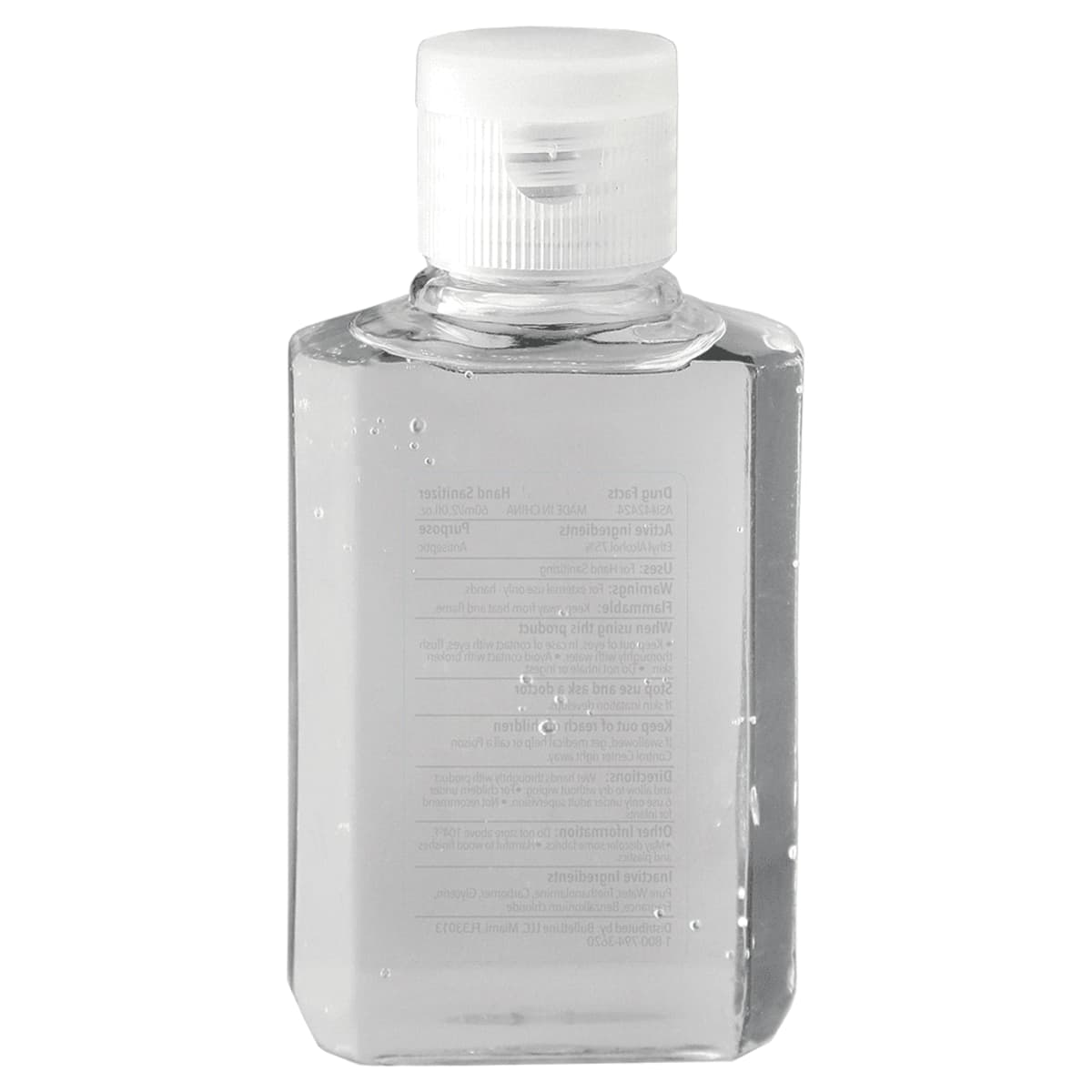 Hand Sanitiser 80% Ethanol 60ml