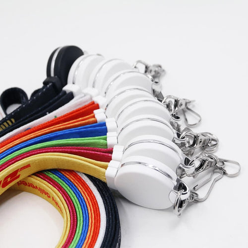 3-in-1 Polyester Charging Cable Lanyard