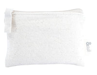 Calico Earphone Pouch 8.5cm x 13cm