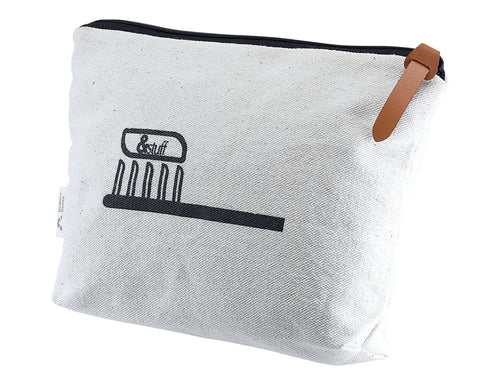 Calico Toiletry/Makeup Bag 14.5cmx22.5cm