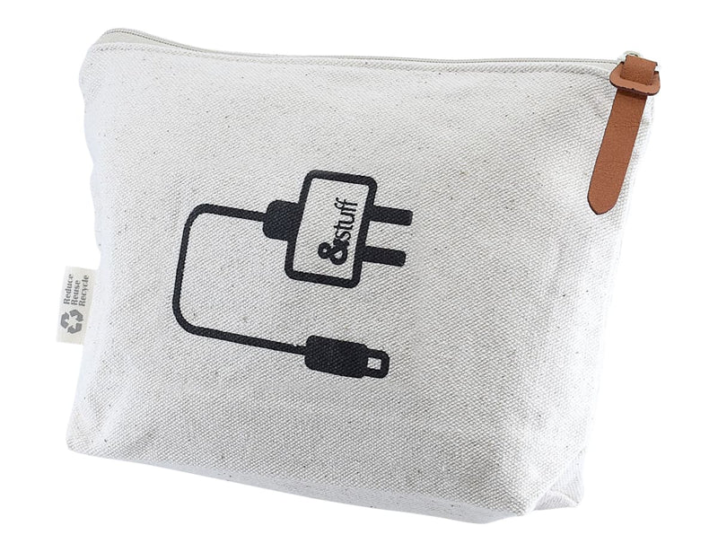 Calico Tech Pouch 14.5cm x 22.5cm x 5cm