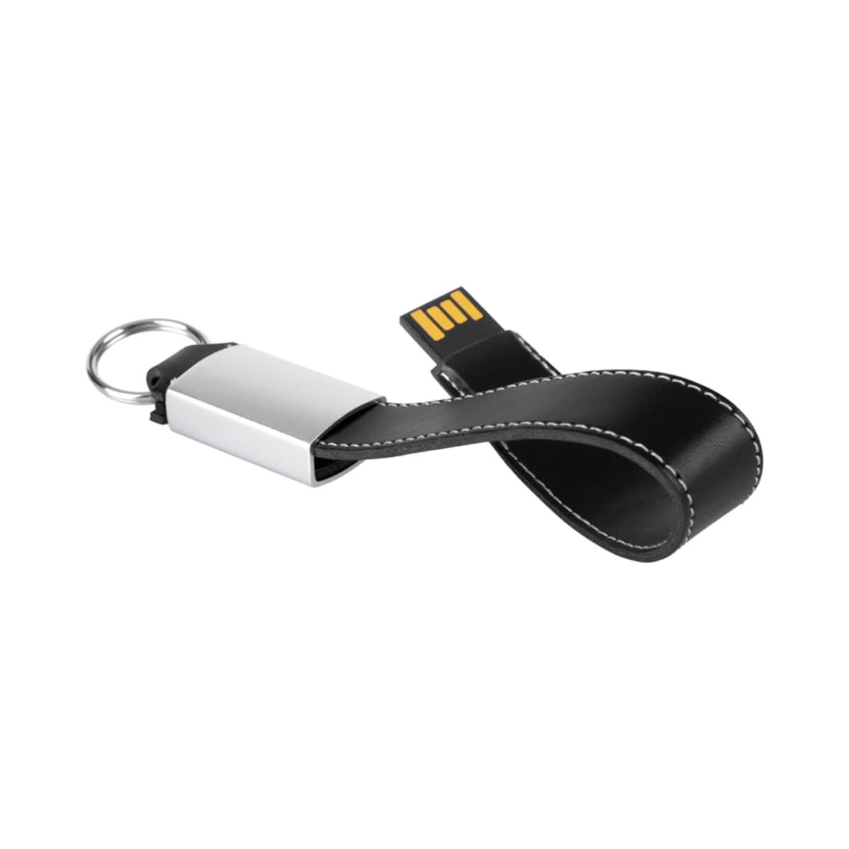 Chain USB PU Leather Flash Drive