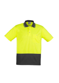 Unisex Hi Vis Basic Short Sleeve Polo