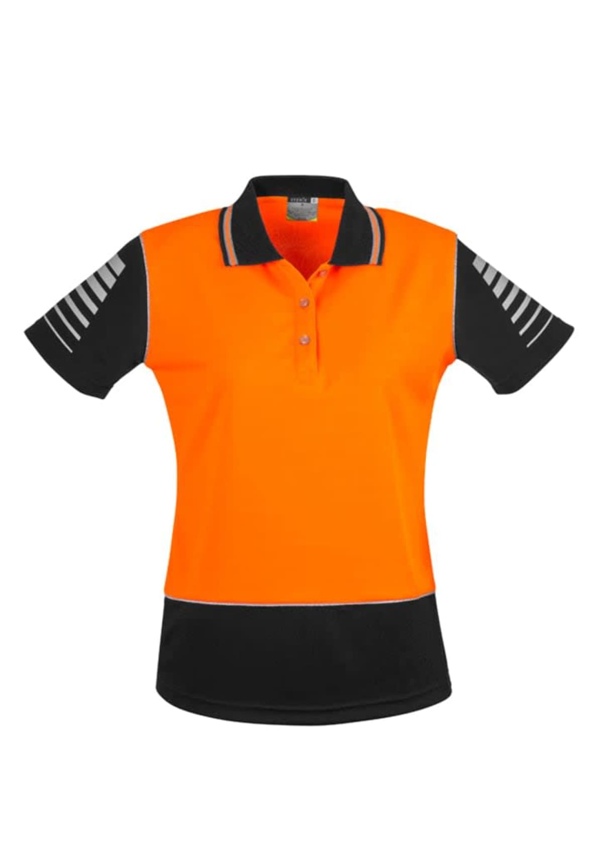 Womens Hi Vis Zone Short Sleeve Polo