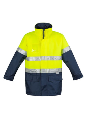 Mens Hi Vis Waterproof Lightweight Jacket