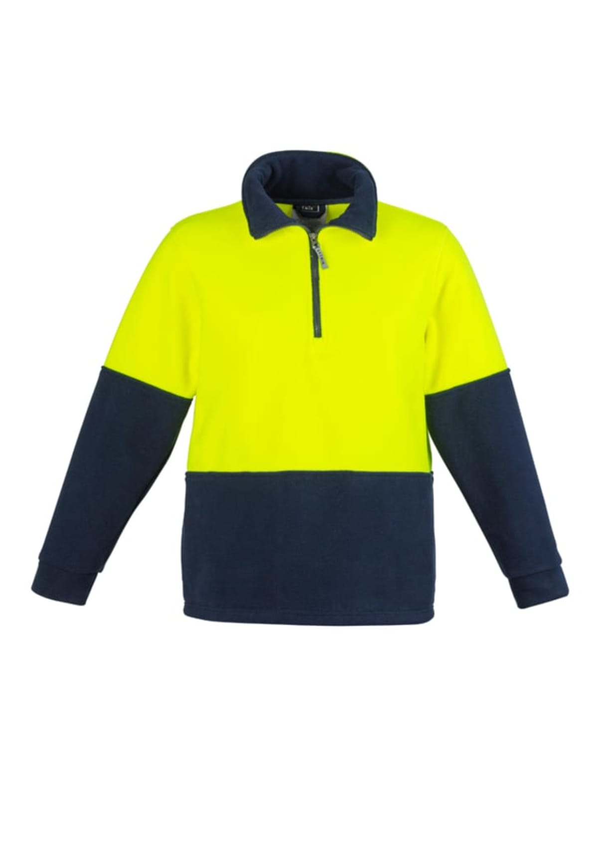 Hi Vis Half Zip Polar Fleece Jumper