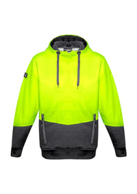 Unisex Hi Vis Textured Jacquard Hoodie