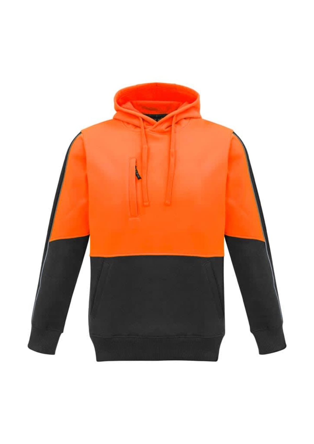 Unisex Hi Vis Pullover Hoodie