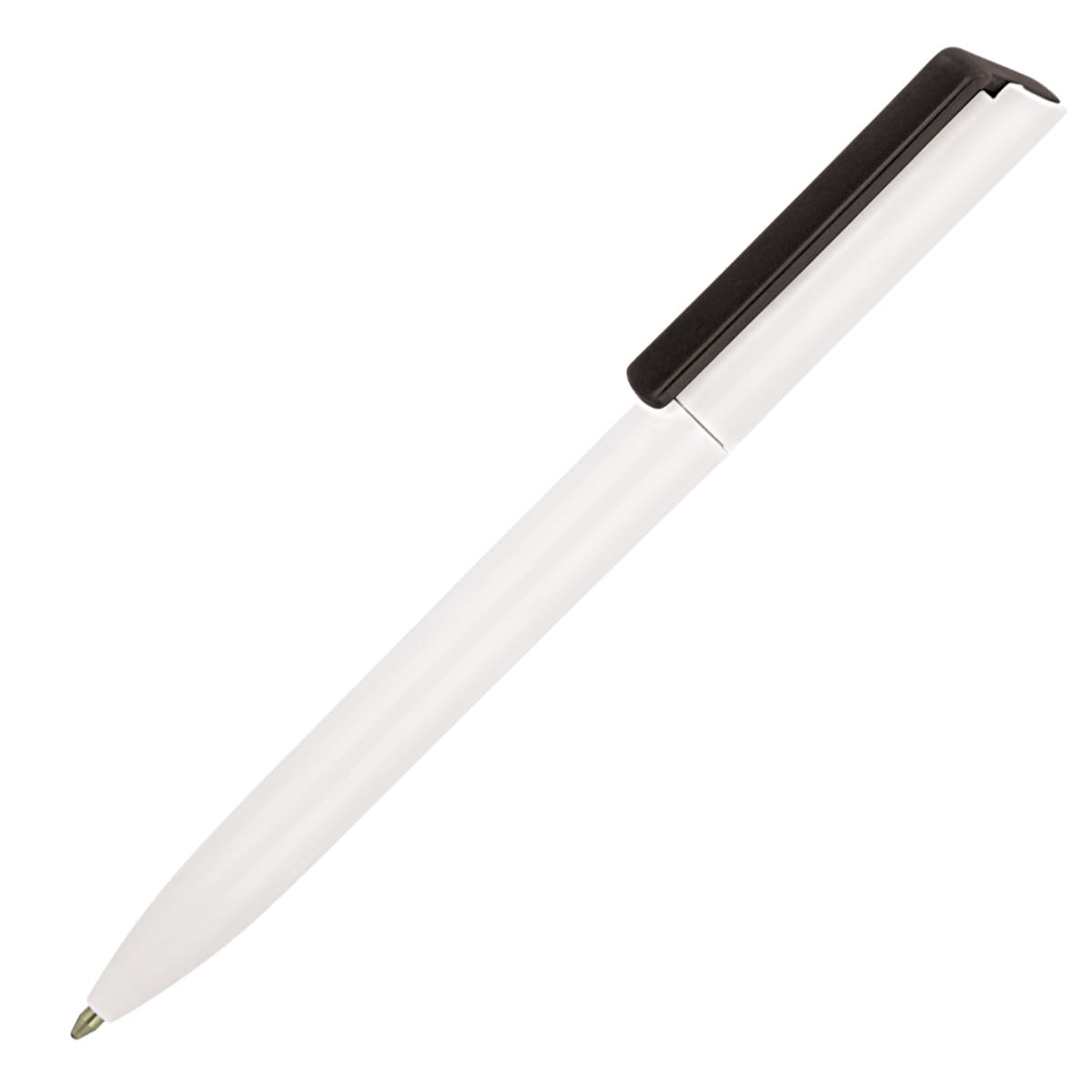 Plastic Pen Ballpoint White Minimalist