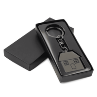 Casa Gunmetal Keychain