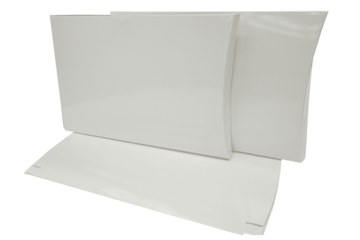 A4 White Gloss Pillow Box