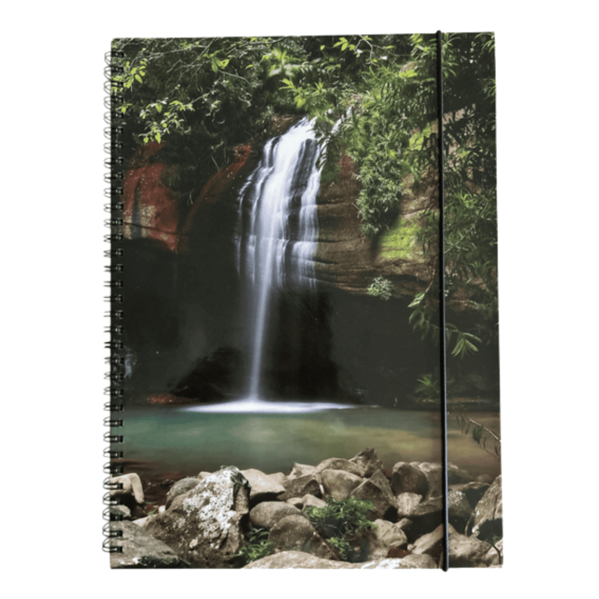Sustainable A4 Spiral Bound Soft Cover Notebook