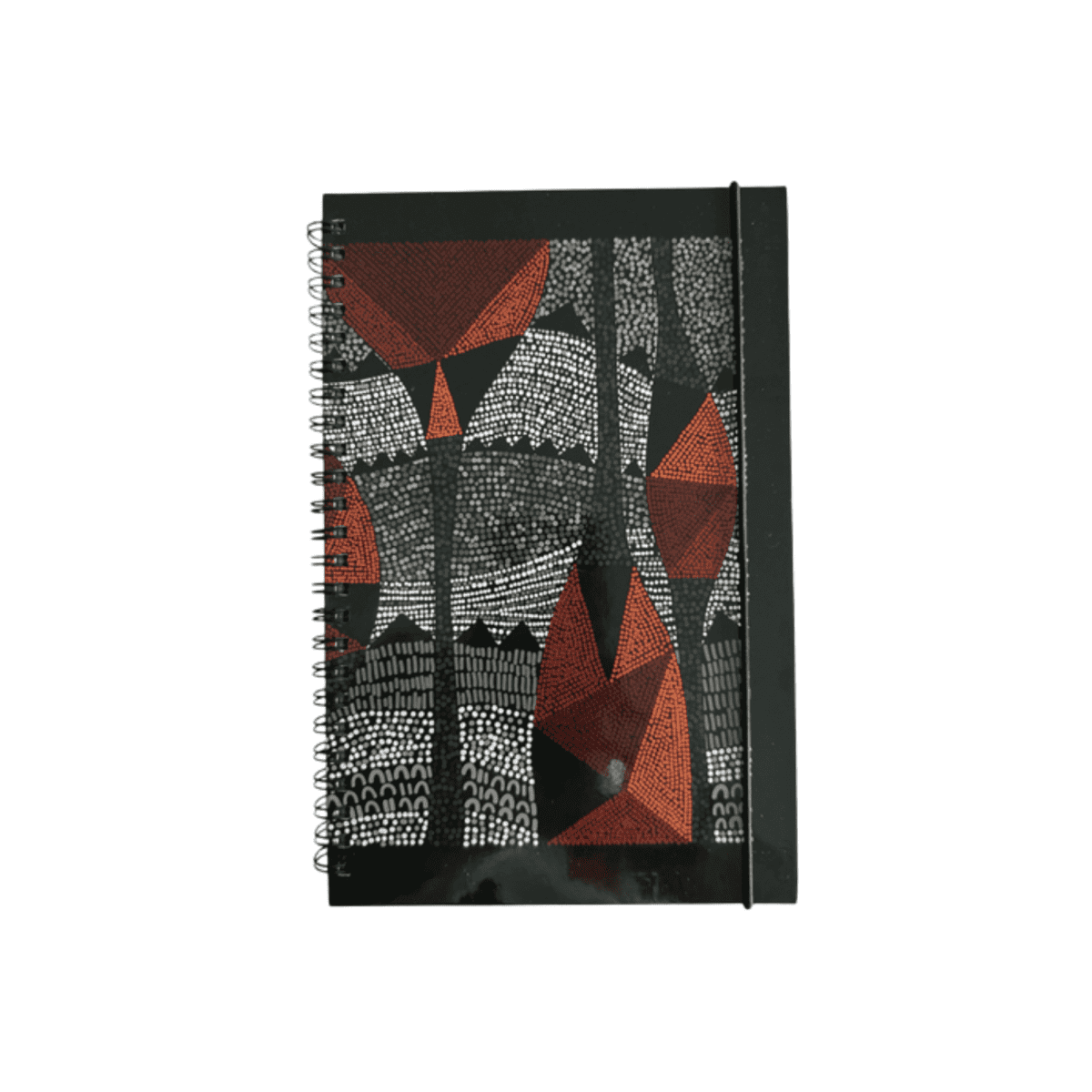 Sustainable A5 Spiral Bound Hard Cover Notebook