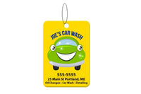 Air Freshener printed both sides Rectangle Shape