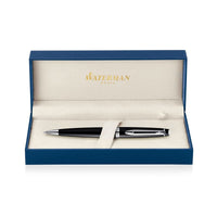 Metal Pen Ballpoint Waterman Expert - Lacquer Black CT