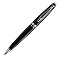 Metal Pen Ballpoint Waterman Expert - Lacquer Black CT