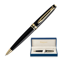 Metal Pen Ballpoint Waterman Expert - Lacquer Black GT