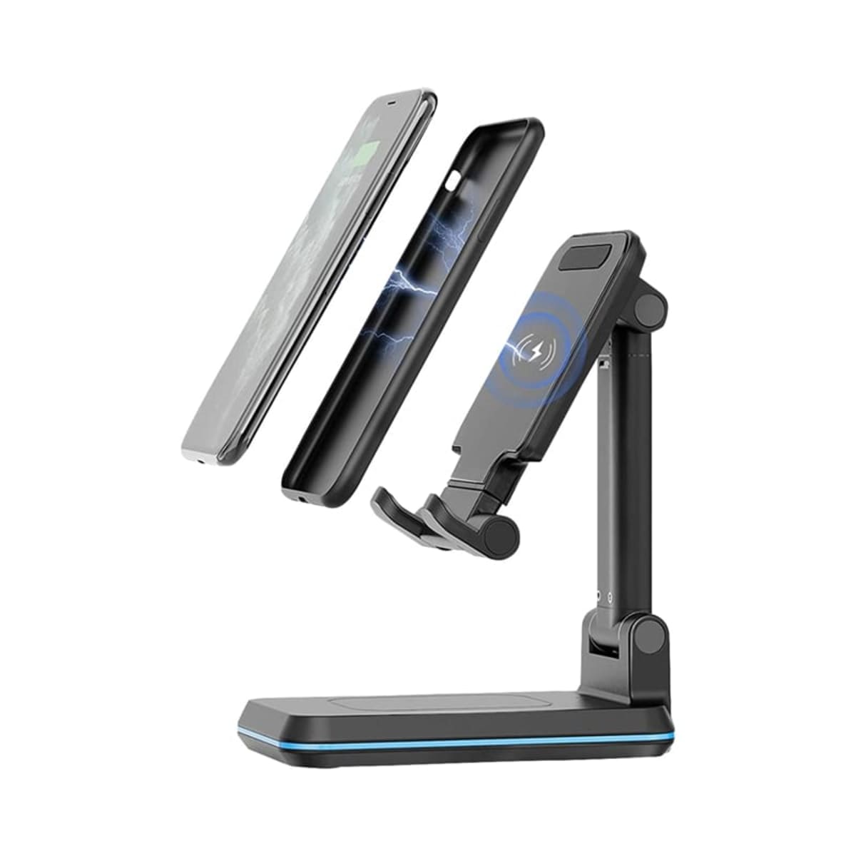 Vulcan-Q Foldable Wireless Charge Stand