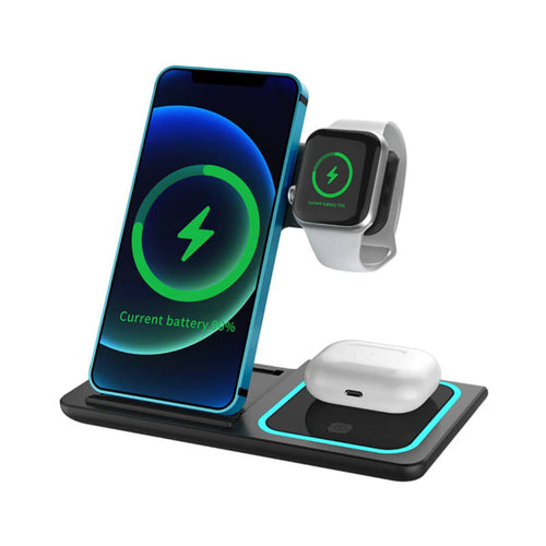 Camden 15W 3n1 Fast Wireless Charger (with adapter)