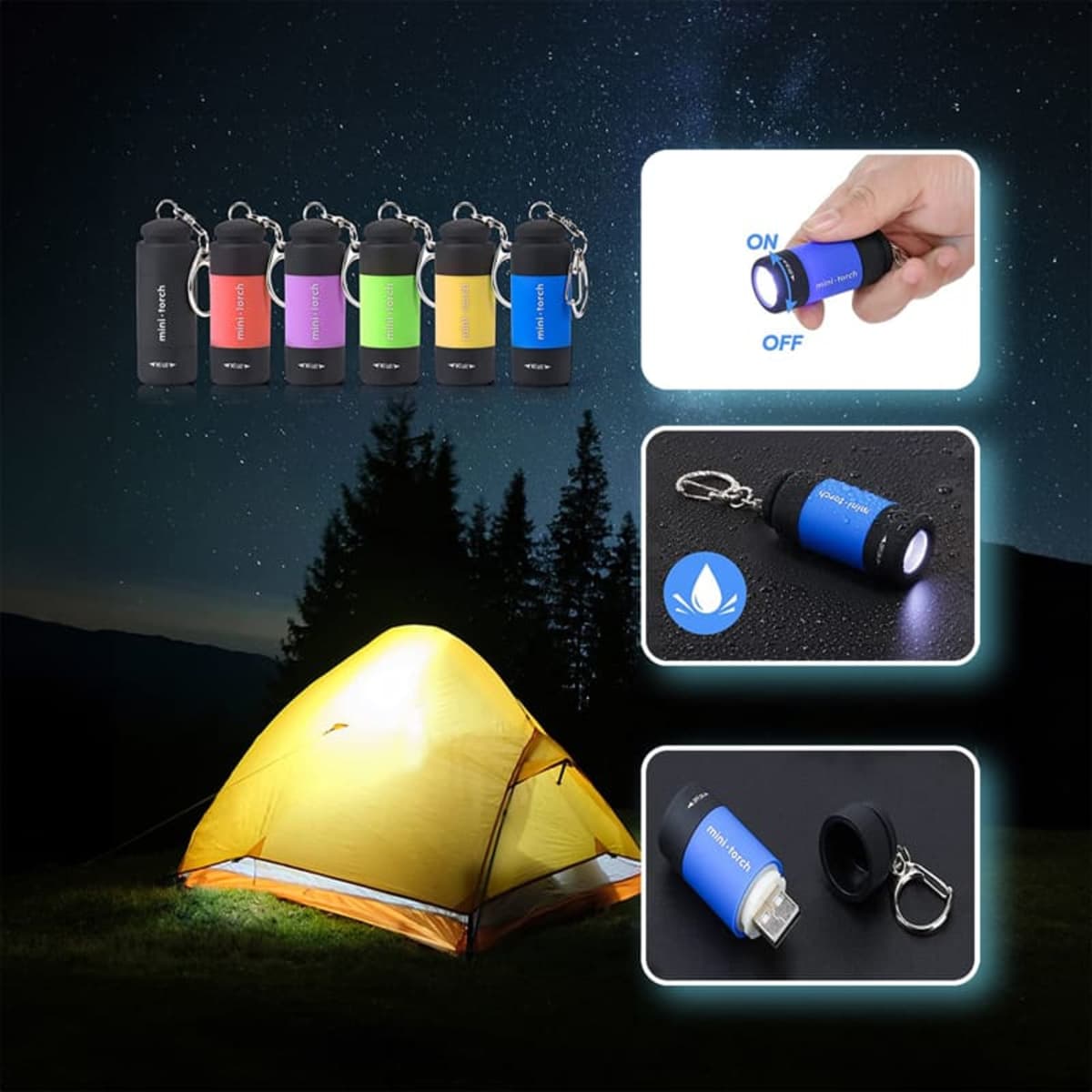 Marpa Rechargeable LED Torch