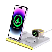 Haines 15W 3n1 Magnetic Wireless Charger & USB Adaptor