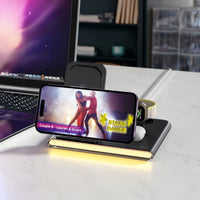 Haines 15W 3n1 Magnetic Wireless Charger & USB Adaptor