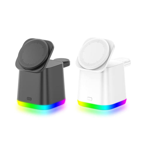 Lamar 4n1 15W Magnetic Wireless Charger with 18W (QC3.0) Adaptor