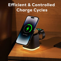Lamar 4n1 15W Magnetic Wireless Charger with 18W (QC3.0) Adaptor