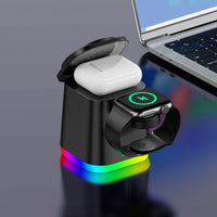 Lamar 4n1 15W Magnetic Wireless Charger with 18W (QC3.0) Adaptor