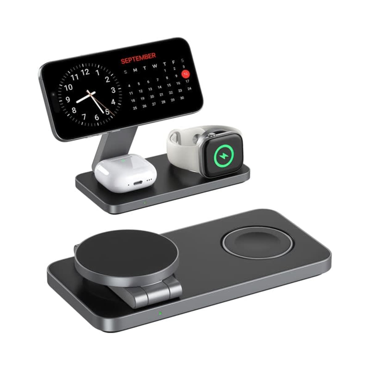 Rodgers 15W 3n1 Magnetic Wireless Charging Station (Stock)