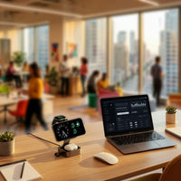 Everest 3-in-1 15W Magnetic Wireless Charging Station