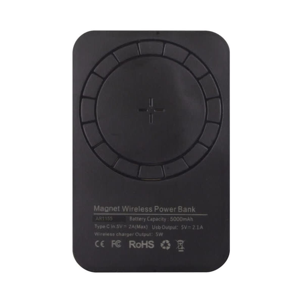 Denver Magnetic Wireless Power Bank - 5000 mAh