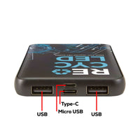 Rhodes Eco Power Bank 5000 mAh - RPET (Stock)