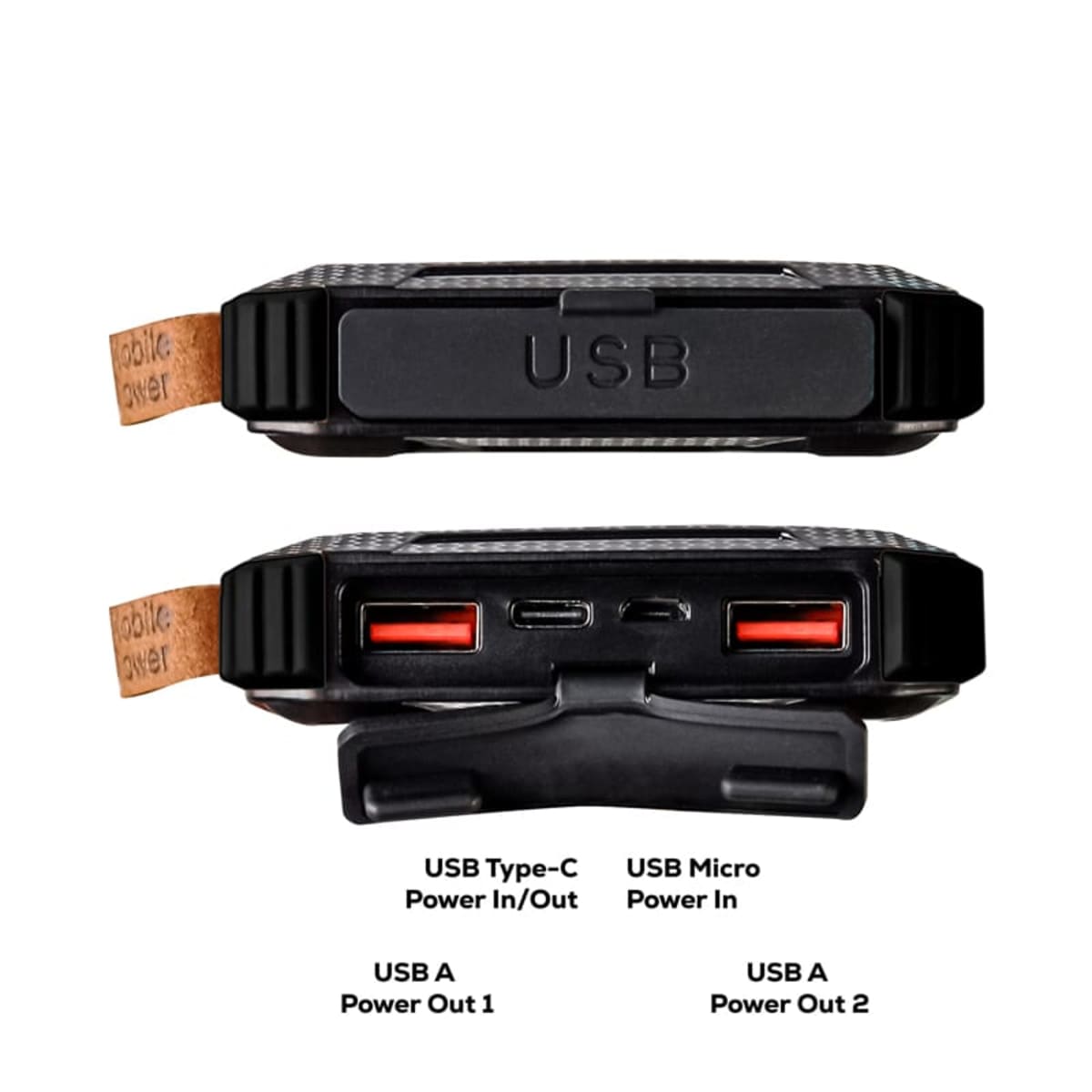 Outback Pro Solar Power Bank - 10,000 mAh (Stock)