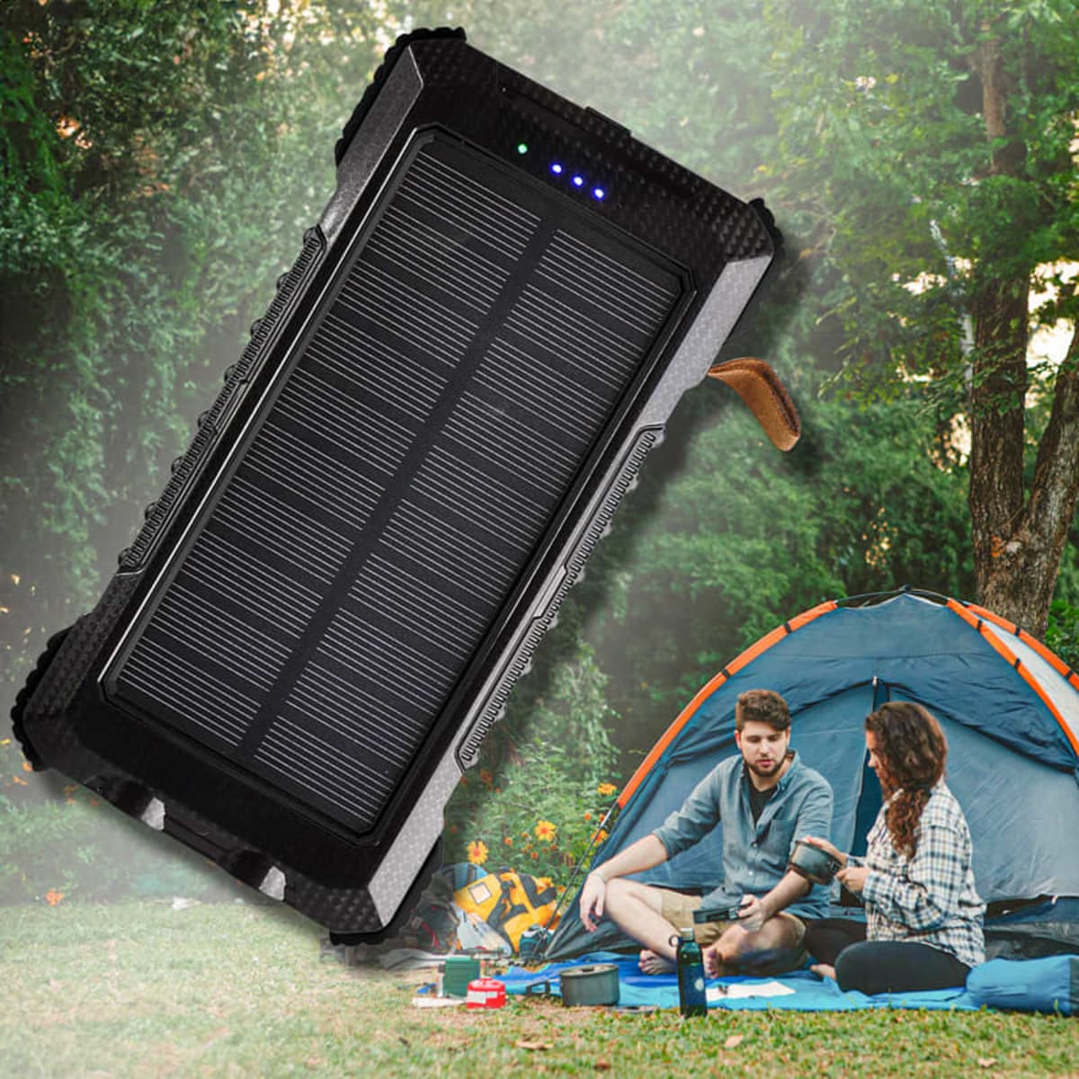 Outback Pro Solar Power Bank - 10,000 mAh (Stock)