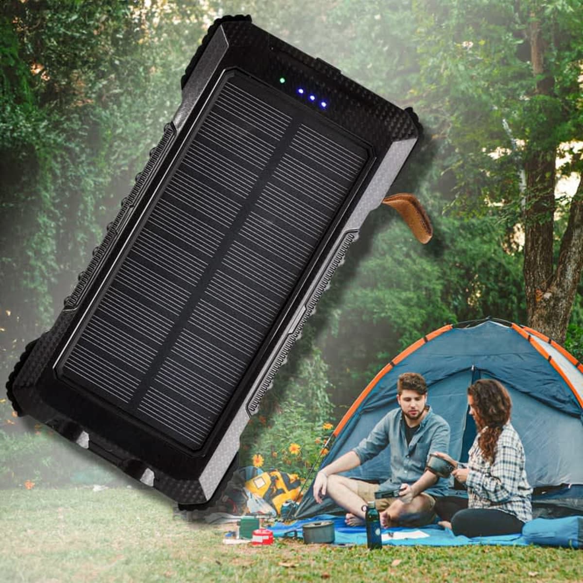 Outback Pro Solar Power Bank - 10,000 mAh (Stock)