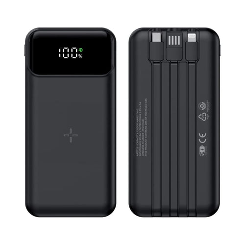 Bowden Eco 22.5W Quick Charge Wireless Power Bank - 10,000 mAh (Stock)