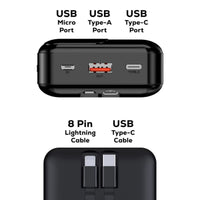 Collins Eco 22.5W Quick Charge Power Bank - 20,000 mAh (Stock)