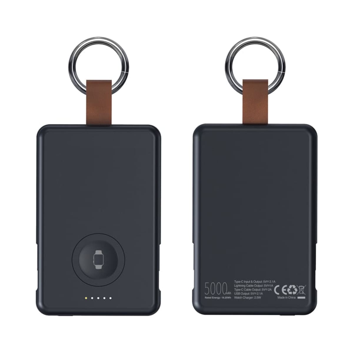 Franklin Magnetic Watch Power Bank - 5000 mAh