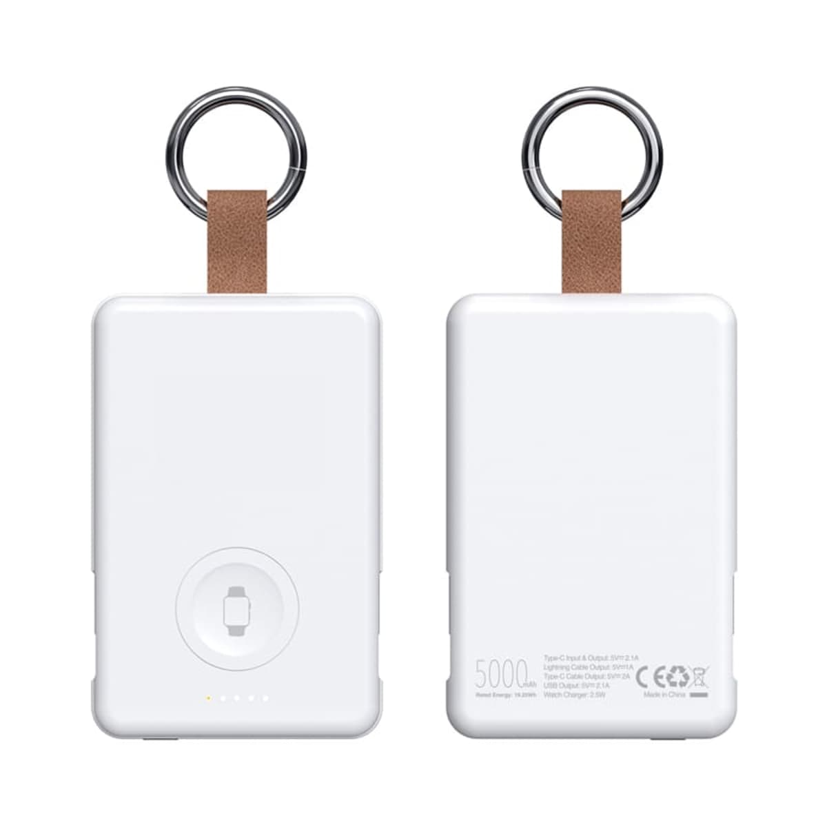 Franklin Magnetic Watch Power Bank - 5000 mAh