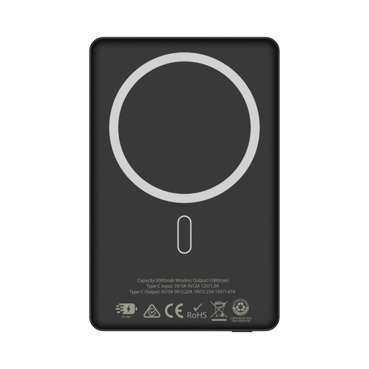 Bryan Ultra Thin 15W MagSafe Power Bank - 5000 mAh (Stock)