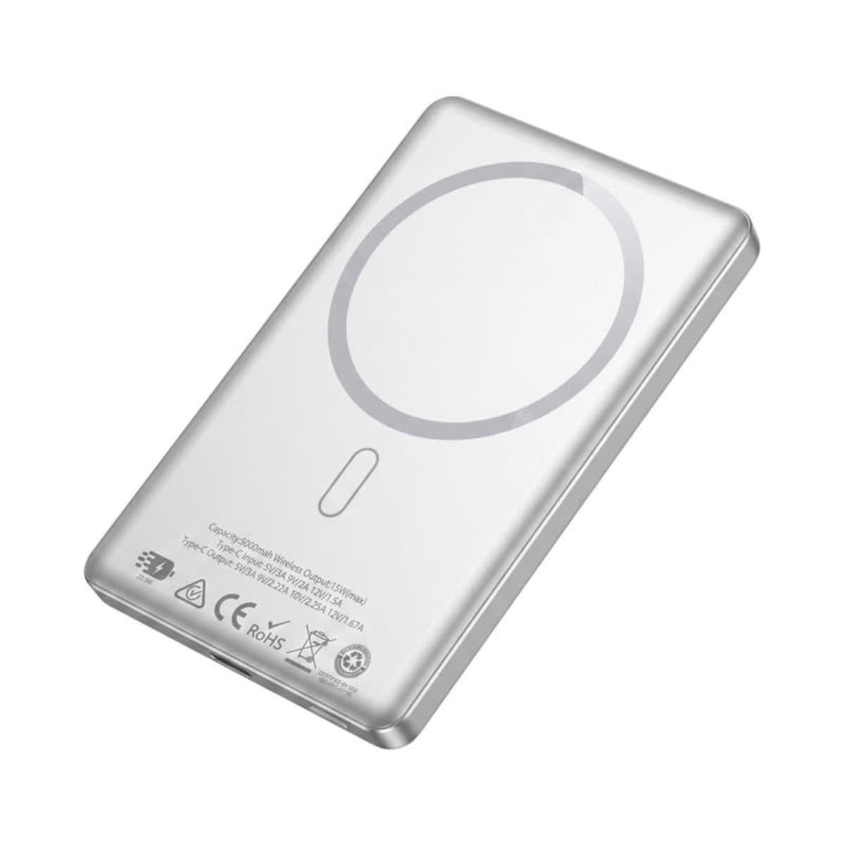 Bryan Ultra Thin 15W MagSafe Power Bank - 5000 mAh (Stock)