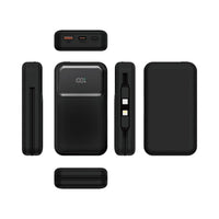 Brunswick PD 22.5W Retractable Cable Power Bank - 10000 mAh (Stock)