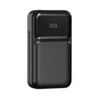 Brunswick PD 22.5W Retractable Cable Power Bank - 10000 mAh (Stock)