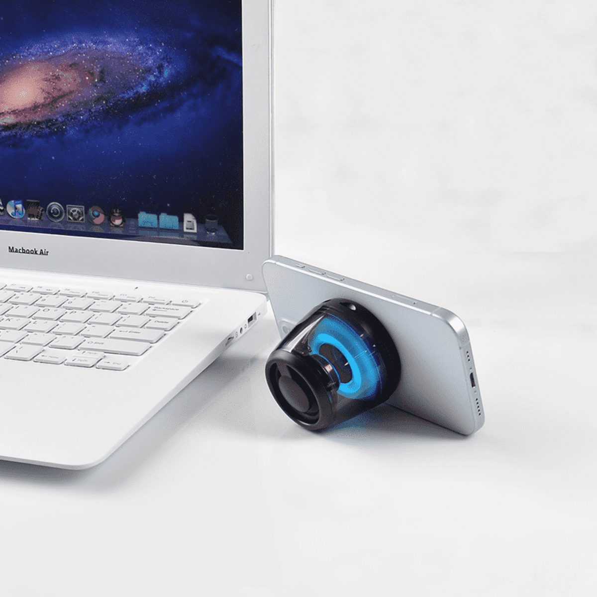 Pacific Magnetic Bluetooth Speaker Stand with RGB LED Light (Stock)